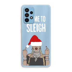 CaseCompany Came To Sleigh: Samsung Galaxy A52 Transparant Hoesje