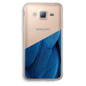 CaseCompany Pauw: Samsung Galaxy J3 (2016) Transparant Hoesje
