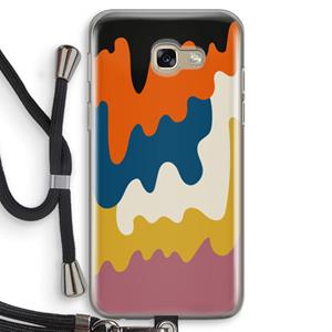 CaseCompany Baar A: Samsung Galaxy A5 (2017) Transparant Hoesje met koord