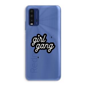 CaseCompany Girl Gang: Xiaomi Redmi 9T Transparant Hoesje