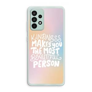 CaseCompany The prettiest: Samsung Galaxy A52s 5G Transparant Hoesje