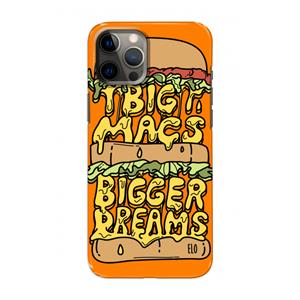 CaseCompany Big Macs Bigger Dreams: Volledig geprint iPhone 12 Hoesje