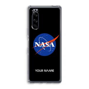 CaseCompany NASA: Sony Xperia 5 Transparant Hoesje