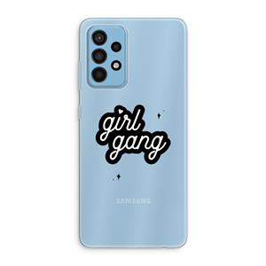 CaseCompany Girl Gang: Samsung Galaxy A52 Transparant Hoesje