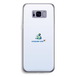 CaseCompany MSN: Samsung Galaxy S8 Plus Transparant Hoesje