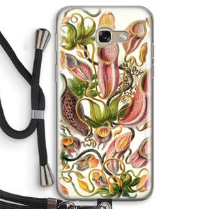 CaseCompany Haeckel Nepenthaceae: Samsung Galaxy A5 (2017) Transparant Hoesje met koord