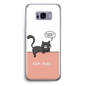 CaseCompany GSM poes: Samsung Galaxy S8 Plus Transparant Hoesje