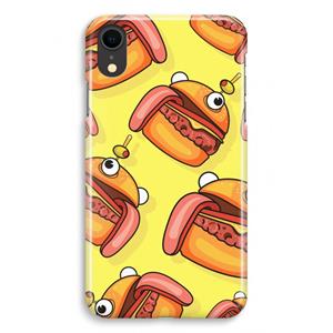 CaseCompany Hamburger: iPhone XR Volledig Geprint Hoesje