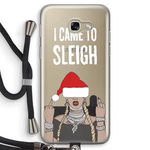 CaseCompany Came To Sleigh: Samsung Galaxy A5 (2017) Transparant Hoesje met koord