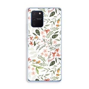 CaseCompany Sweet little flowers: Samsung Galaxy Note 10 Lite Transparant Hoesje