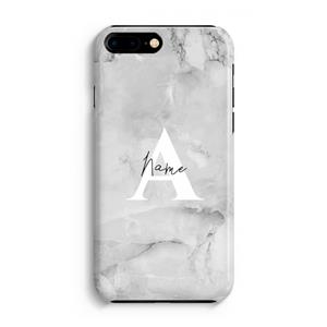 CaseCompany Ivory Marble: iPhone 8 Plus Volledig Geprint Hoesje