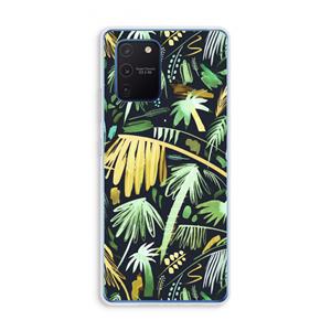CaseCompany Tropical Palms Dark: Samsung Galaxy Note 10 Lite Transparant Hoesje