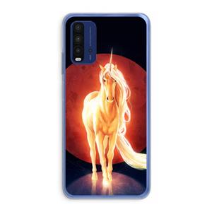 CaseCompany Last Unicorn: Xiaomi Redmi 9T Transparant Hoesje
