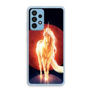 CaseCompany Last Unicorn: Samsung Galaxy A52 Transparant Hoesje