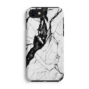 CaseCompany Witte marmer 2: iPhone SE 2020 Tough Case