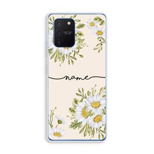 CaseCompany Daisies: Samsung Galaxy Note 10 Lite Transparant Hoesje