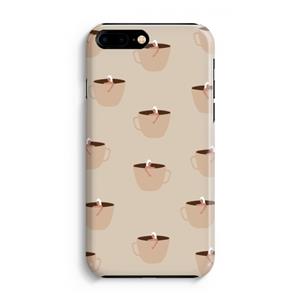 CaseCompany Morning coffee: iPhone 8 Plus Volledig Geprint Hoesje