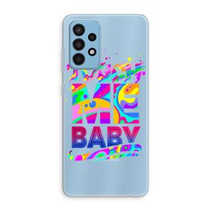 CaseCompany Touch Me: Samsung Galaxy A52 Transparant Hoesje