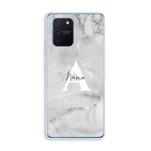 CaseCompany Ivory Marble: Samsung Galaxy Note 10 Lite Transparant Hoesje