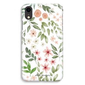 CaseCompany Botanical sweet flower heaven: iPhone XR Volledig Geprint Hoesje