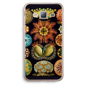 CaseCompany Haeckel Ascidiae: Samsung Galaxy J3 (2016) Transparant Hoesje