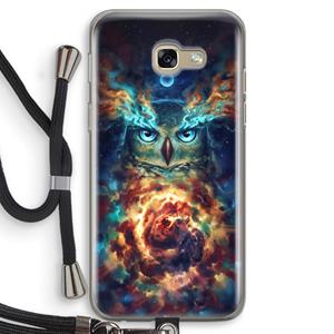 CaseCompany Aurowla: Samsung Galaxy A5 (2017) Transparant Hoesje met koord