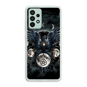 CaseCompany Sinister Wings: Samsung Galaxy A52s 5G Transparant Hoesje
