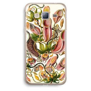 CaseCompany Haeckel Nepenthaceae: Samsung Galaxy J3 (2016) Transparant Hoesje