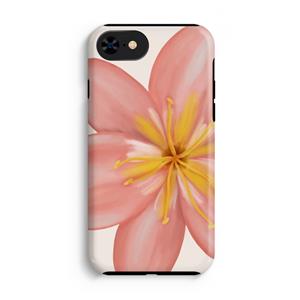 CaseCompany Pink Ellila Flower: iPhone SE 2020 Tough Case