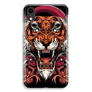 CaseCompany Tiger and Rattlesnakes: iPhone XR Volledig Geprint Hoesje