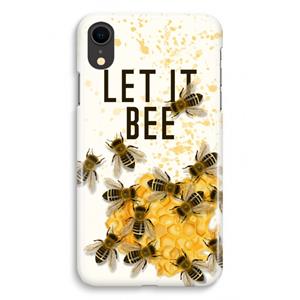 CaseCompany Let it bee: iPhone XR Volledig Geprint Hoesje