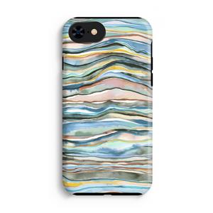 CaseCompany Watercolor Agate: iPhone SE 2020 Tough Case