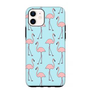 CaseCompany Anything Flamingoes: iPhone 12 mini Tough Case