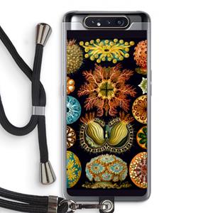 CaseCompany Haeckel Ascidiae: Samsung Galaxy A80 Transparant Hoesje met koord