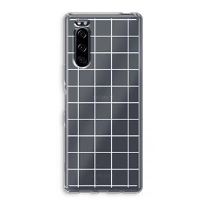 CaseCompany Rooster 2: Sony Xperia 5 Transparant Hoesje