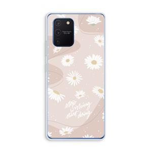 CaseCompany Daydreaming becomes reality: Samsung Galaxy Note 10 Lite Transparant Hoesje
