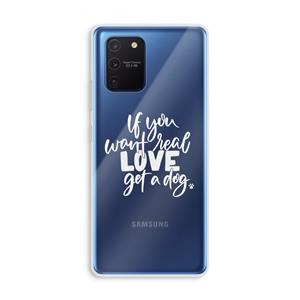 CaseCompany Partner in crime: Samsung Galaxy Note 10 Lite Transparant Hoesje