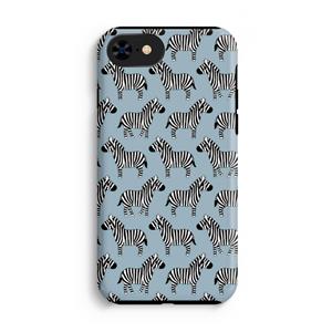 CaseCompany Zebra: iPhone SE 2020 Tough Case
