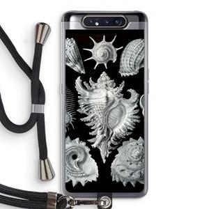 CaseCompany Haeckel Prosobranchia: Samsung Galaxy A80 Transparant Hoesje met koord