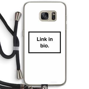 CaseCompany Link in bio: Samsung Galaxy S7 Transparant Hoesje met koord