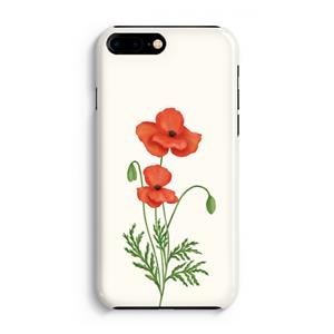 CaseCompany Red poppy: iPhone 8 Plus Volledig Geprint Hoesje