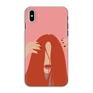 CaseCompany Woke up like this: iPhone X Tough Case