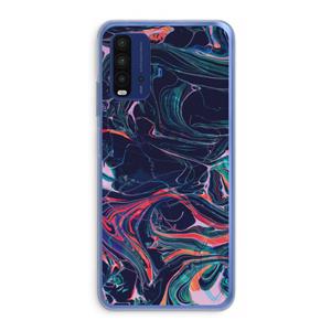 CaseCompany Light Years Beyond: Xiaomi Redmi 9T Transparant Hoesje