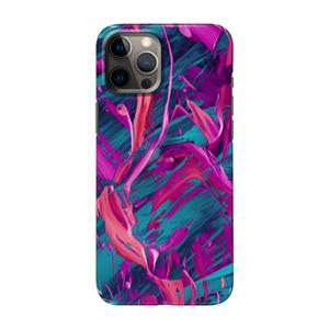 CaseCompany Pink Clouds: Volledig geprint iPhone 12 Hoesje