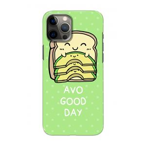 CaseCompany Avo Good Day: Volledig geprint iPhone 12 Hoesje