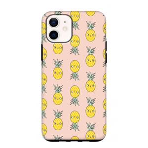 CaseCompany Ananas: iPhone 12 mini Tough Case