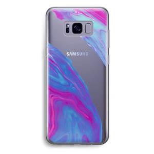 CaseCompany Zweverige regenboog: Samsung Galaxy S8 Plus Transparant Hoesje
