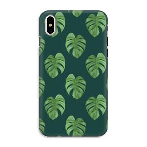 CaseCompany Monstera leaves: iPhone X Tough Case