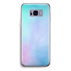 CaseCompany mist pastel: Samsung Galaxy S8 Plus Transparant Hoesje