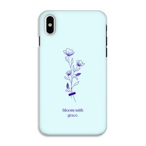 CaseCompany Bloom with grace: iPhone X Tough Case
